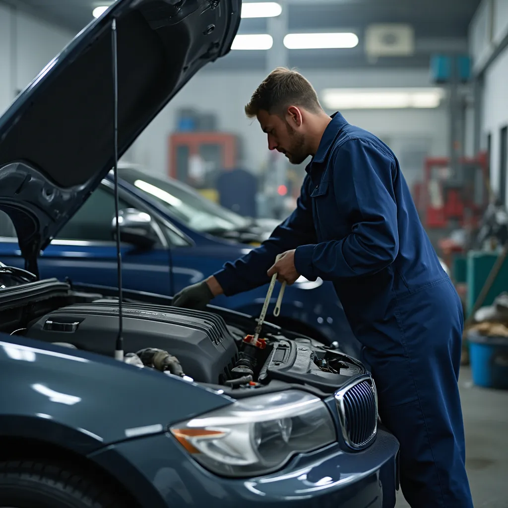 Diagnostic equipment in use